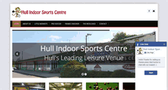 Desktop Screenshot of hullindoorsportscentre.co.uk